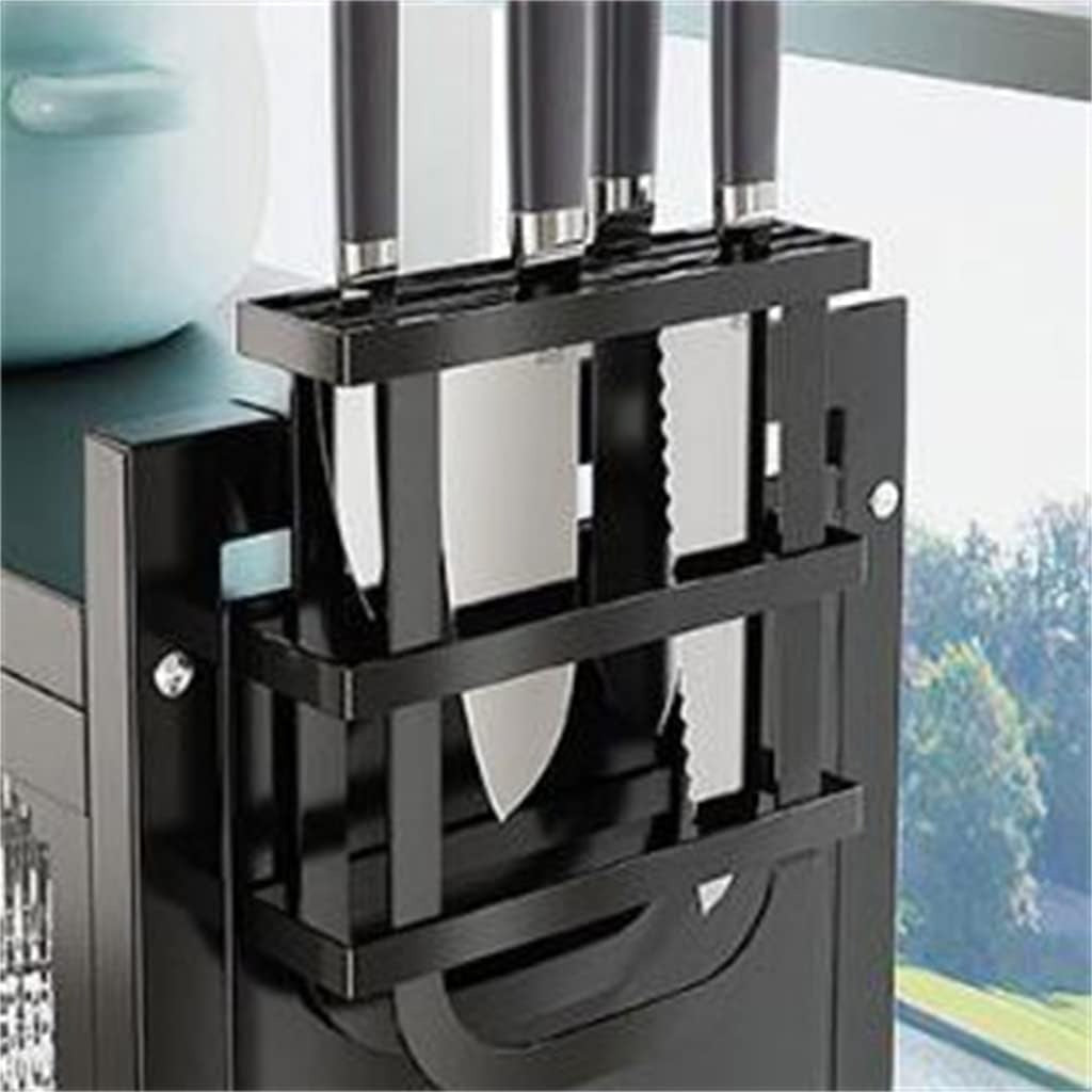 Kitchen Sink Shelf with Cabinet Door – Multi-Function Storage Rack