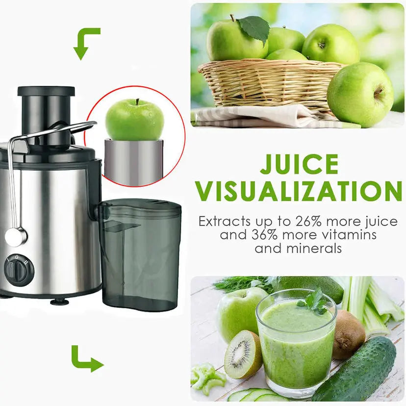 Juice Extractor Electric Fruit & Vegetable Juicer