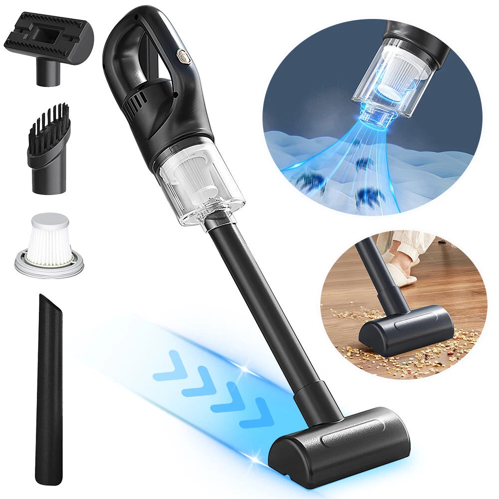 Handheld Wireless Vacuum Cleaner – Car & Home