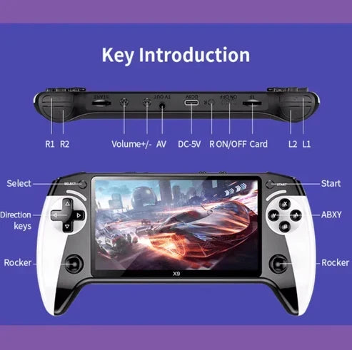 Black Hawk - Handheld Game Console